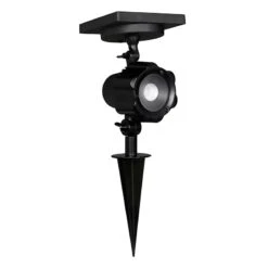 100 Lumens Aluminum Spotlight, Black
