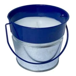 3-Pack Red, White & Blue Galvanized Metal Citronella Bucket Candles, 7oz -Patio Furniture Shop 3 pack red white blue galvanized metal citronella bucket candles 7oz 3