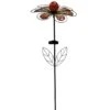 38IN SOLAR FLOWER STAKE-Y