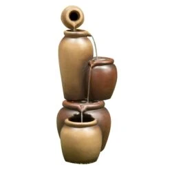 4 TIER NATURAL POT FOUNTAIN