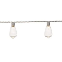 40-Count UL Incandescent Edison String Light Set, Taupe Wire