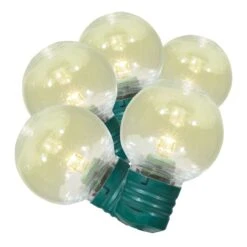 50-Count 2-Function UL G30 LED Color Changing Globe String Light Set