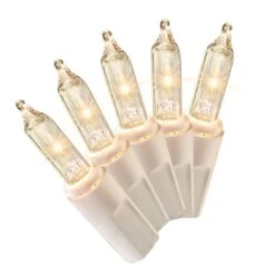 500-Count UL String Light Set, White Wire
