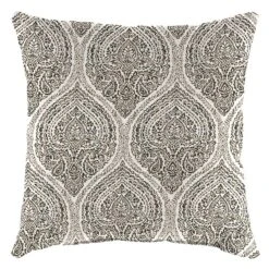 Andorra Umber Outdoor Throw Pillow, 16"