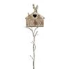 Birdhouse Metal Yard Stake, 55"