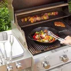 Bistro Stainless Steel BB-Q Tongs -Patio Furniture Shop bistro stainless steel bb q tongs 2