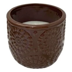 Black Ceramic Citronella Candle, 10oz