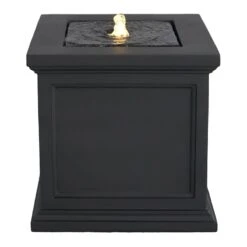 Black Polystone Fountain