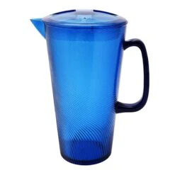 Blue Acrylic Pitcher