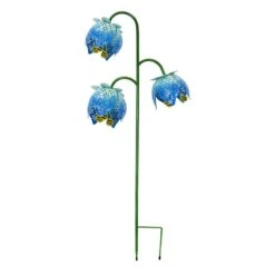 Bluebells Decorative Flower Garden Stake, 35"
