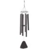 Brown Metal Tube Wind Chime, 44"