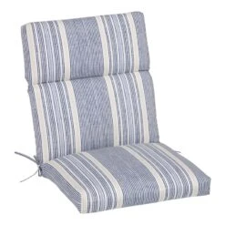 Calisto Striped Outdoor Hinged Chair Cushion
