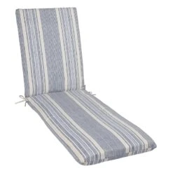 Calisto Striped Universal Outdoor Chaise Lounge Cushion