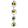 Ceramic Bee Wind Chime, 23.5"