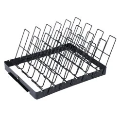 Char-Broil Non-Stick Folding Rib Rack, Holds Up To 2 Half Racks