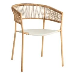 Crosby St Brody Natural Wicker Outdoor Chair
