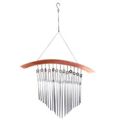 Curved Arrow Wind Chime, 26.2"