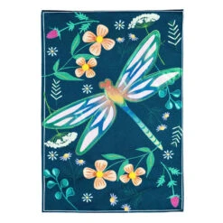 Dragonfly Garden Flag, 18"
