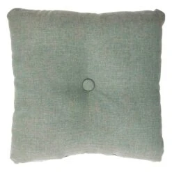 Endive Green Outdoor Tufted Back Cushion