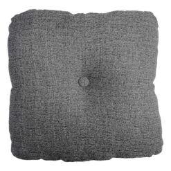 Fiddlestix Premium Dark Grey Outdoor Tufted Back Cushion