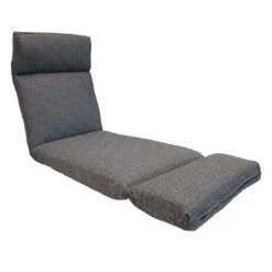 Fiddlestix Premium Dark Grey Outdoor Universal Chaise Lounge Cushion