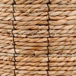 Found & Fable Faux Rattan Plant Stand, Medium -Patio Furniture Shop found fable faux rattan plant stand medium 3