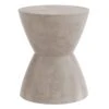 Found & Fable Grey Chess Outdoor Side Table