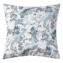 Found & Fable Lotus Pond Outdoor Throw Pillow, 20"