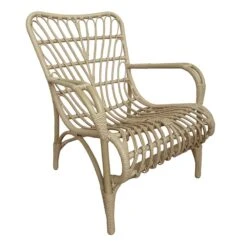 Found & Fable Tahiti Wicker Outdoor Lounge Chair