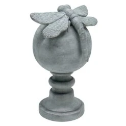Grace Mitchell Outdoor Dragonfly On Ball Figurine, 10"