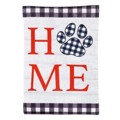 Home Pawprint Yard Flag, 18"