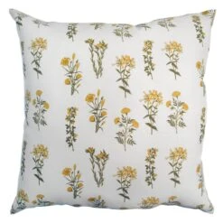 Honeybloom Floral Oversized Square Outdoor Throw Pillow