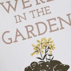 Honeybloom We're In The Garden Outdoor Throw Pillow, 16" -Patio Furniture Shop honeybloom were in the garden outdoor throw pillow 16 2