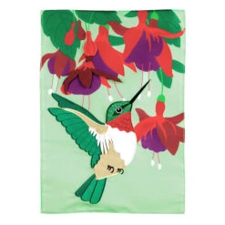 Hummingbird/Fuchsia Flag