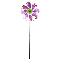 Jumbo Metal Wind Spinner Garden Stake