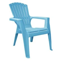 Kids Outdoor Adirondack Chair, Red