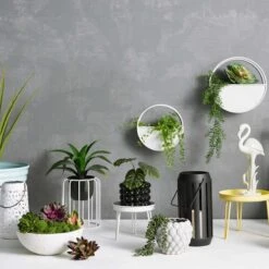 Laila Ali Black Metal Outdoor Lantern, 13" -Patio Furniture Shop laila ali black metal outdoor lantern 13 4