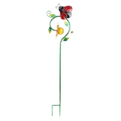LED Ladybug Garden Stake, 36"