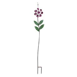 Metal Garden Flower Stake, 29"