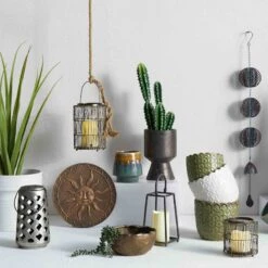 Metal Hanging Garden Chime, 36" -Patio Furniture Shop metal hanging garden chime 36 2