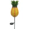 Metal Pineapple Garden Stake/Solar Light
