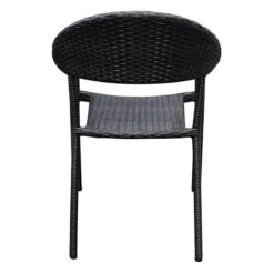 Mid-Century Brown Outdoor Wicker Chair -Patio Furniture Shop mid century brown outdoor wicker chair 2