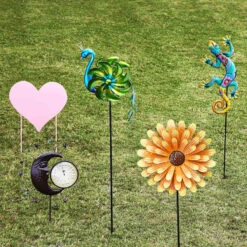 Moon Thermometer Yard Stake, 45" -Patio Furniture Shop moon thermometer yard stake 45 4