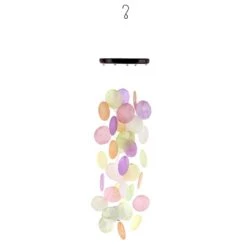 Multi-Color Shell Wind Chime, 30"