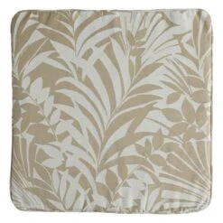 Natural Royal Palm Outdoor Gusseted Deep Seat Cushion