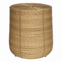 Natural Wicker Plant Stand, Large