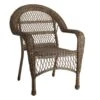 Opp Brown Wicker Outdoor Lounge Chair