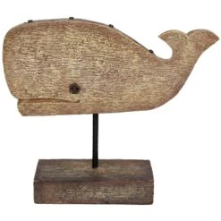 Outdoor Cetacean Figurine, 9"
