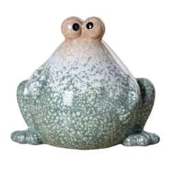 Outdoor Frog Figurine, 8.5"