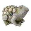 Outdoor Garden Frog Figurine, 9"